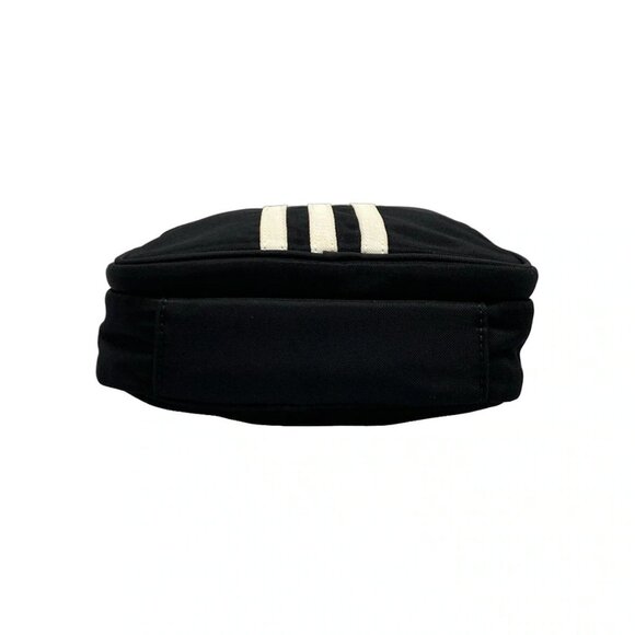 Auth BALENCIAGA Small Messenger Bag 725437 Black Blue White Nylon Shoulder Bag - Picture 5 of 16